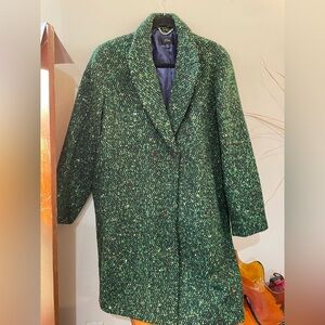 J Crew tweed coat size 22w.